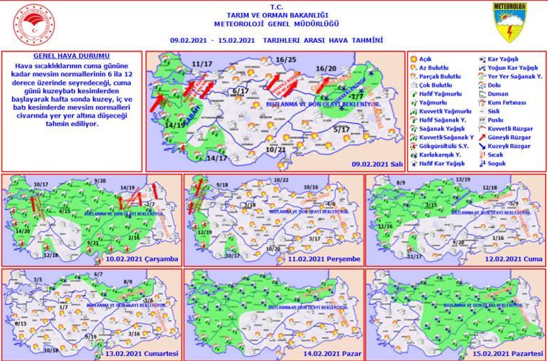 Son dakika... İstanbula kar geri geliyor Meteoroloji tarih verdi