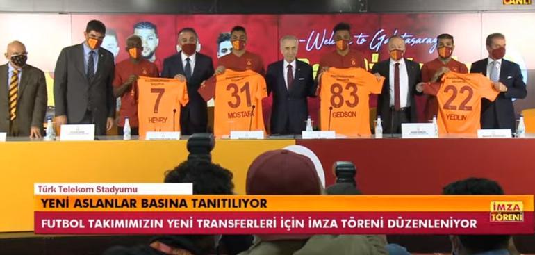 CANLI: Galatasaray'da toplu imza töreni! Başkan Mustafa Cengiz açıklamalarda bulunuyor...