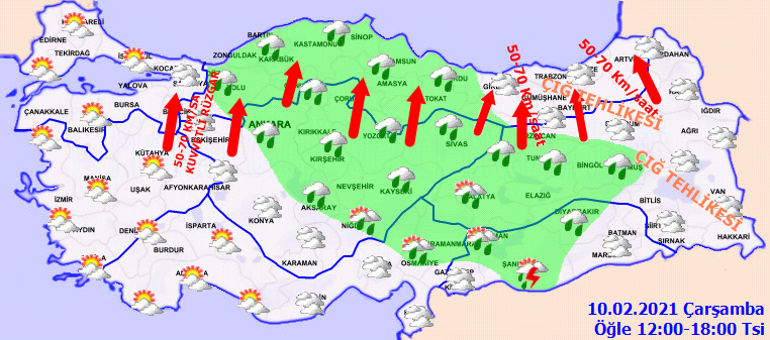 Kar İstanbula yaklaşıyor Meteorolojiden son dakika hava durumu raporu... Gün belli oldu