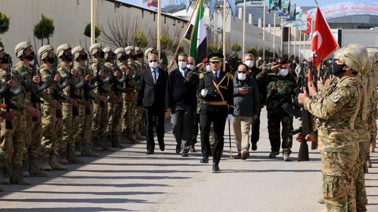 Suriye Milli Ordusu, yerli imkanlarla ürettiği zırhlı muharebe aracını tanıttız