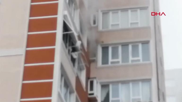 Bahçelievlerde bir binada patlama