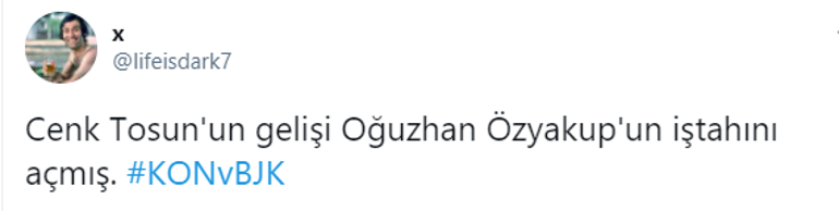 Cenk Tosun geri döndü, Oğuzhan Özyakup golünü attı! Konyaspor-Beşiktaş maçında sosyal medya yıkıldı