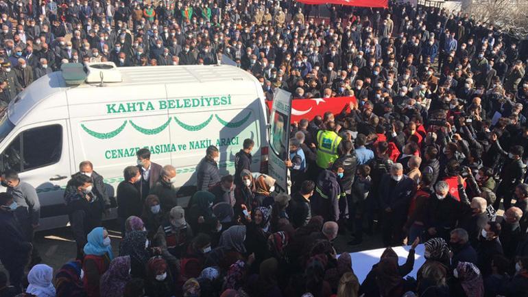 PKKnın şehit ettiği Aydın K&ouml;se, son yolculuğuna uğurlandı