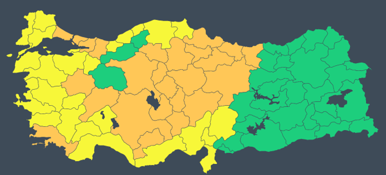 Meteorolojiden İstanbul, Ankara, İzmir dahil çok sayıda kente uyarı: Yoğun kar, kuvvetli rüzgar...