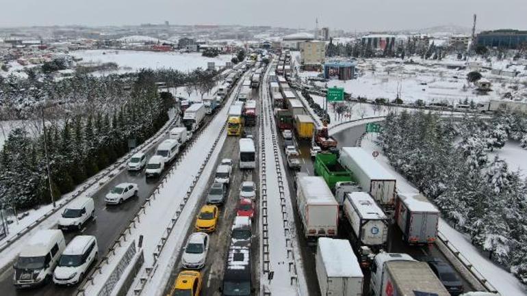 Last minute ... Barriers were cut on the Balıkesir-Susurluk road, which has been closed for hours.  Captivity comes to an end