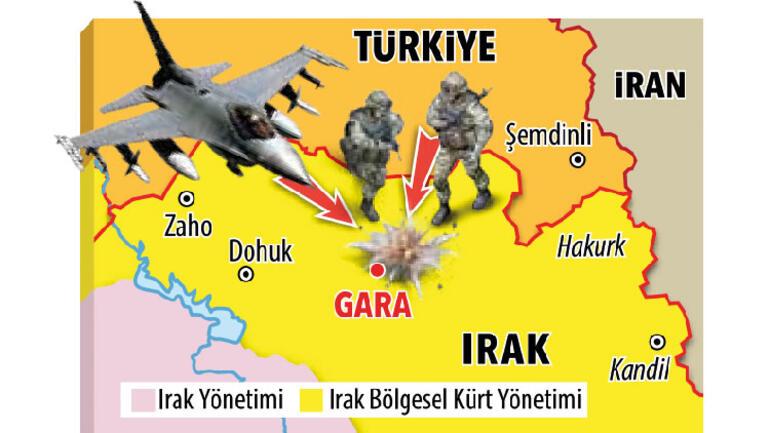 Terör örgütü PKK’ya Kandil kıskacı