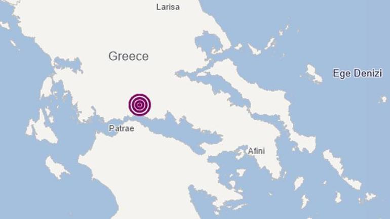 Son dakika... Yunanistan'ın Fokis bölgesinde 5.2'lik deprem