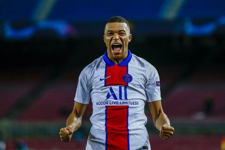 Şampiyonlar Ligi'nde Kylian Mbappe'nin gecesi! Henüz doğmamıştı bile...