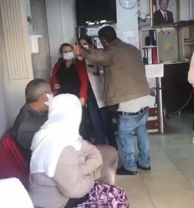 Diyarbakırda Aile Sağlığı Merkezinde skandal Pantolonunu indirdi, çalışanlara küfretti