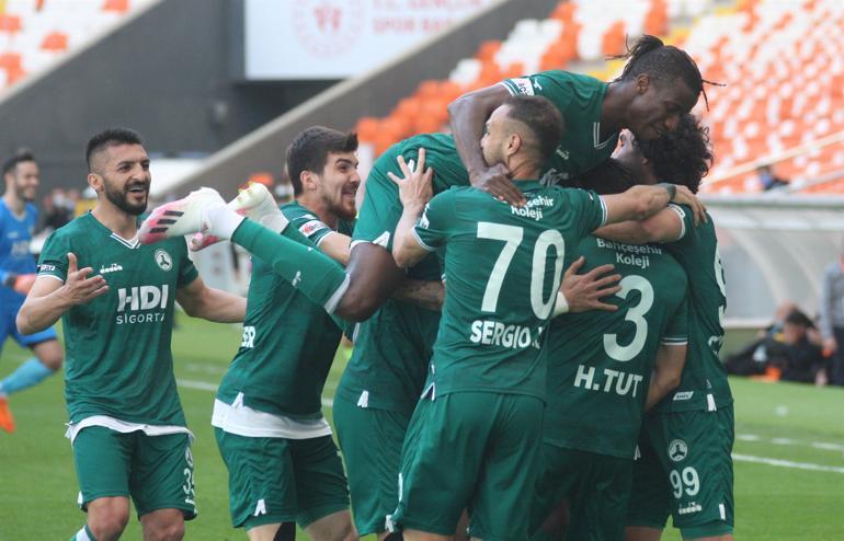 TFF 1. Lig: Adanaspor 0-4 Giresunspor (Giresunspor üst üste 12. kez kazandı)