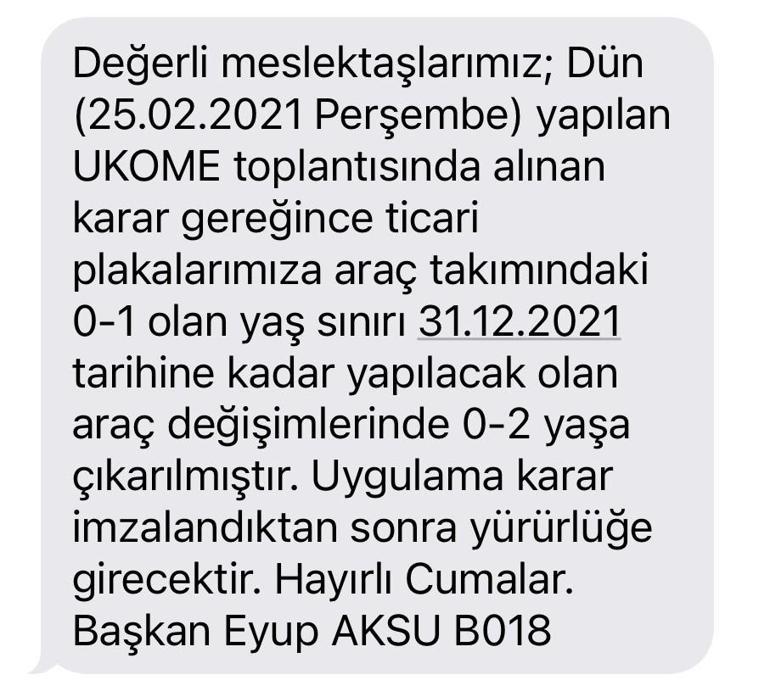 İstanbul taksilerinde yeni dönem Eski araçlar ticari taksi olacak