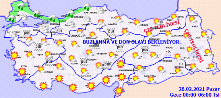 Meteoroloji İstanbul için saat verdi İşte son hava durumu raporu
