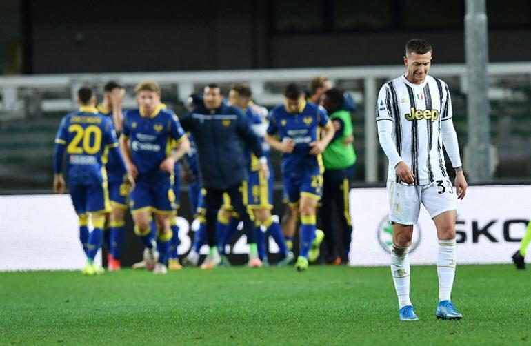 Hellas Verona ile Juventus 1-1 berabere kaldı