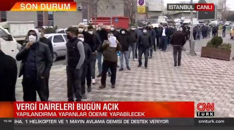 Vergi borcu yapılandırma ödemeleri için son gün yoğunluğu