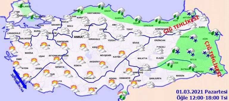 Meteorology Announces Forecast Weather Temperatures Above Seasonal Normals