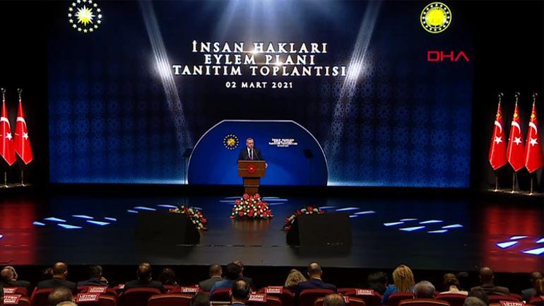 Son dakika.... Cumhurbaşkanı Erdoğan, İnsan Hakları Eylem Planını açıkladı