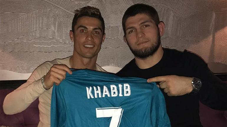 Khabib Nurmagomedov, Cristiano Ronaldo'nun bilinmeyen korkusunu açıkladı! O mesajlaşmalarda...