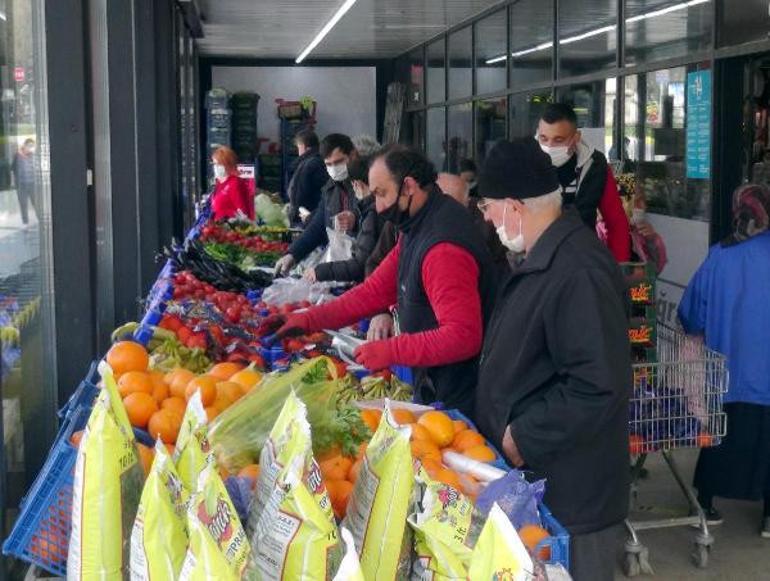 Çok yüksek riskli iller arasında olan Edirnede yeni karar Marketlere HES kodu ile girilecek