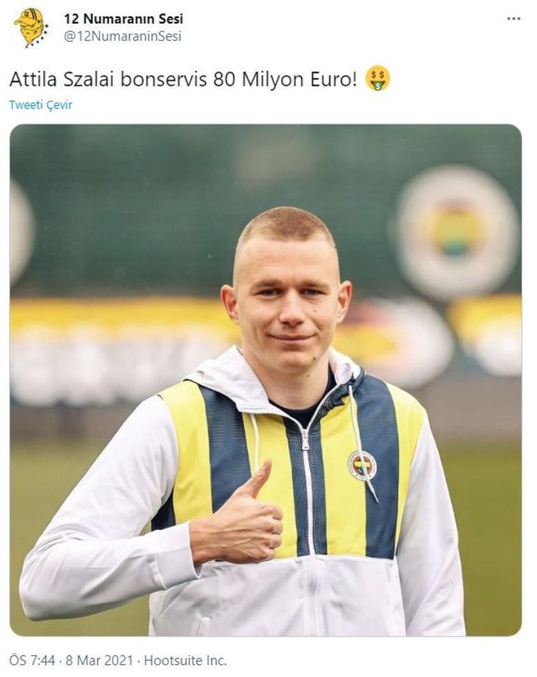 Fenerbahçe'de gözler Attila Szalai'nin üzerinde! Parmak ısırtıyor...