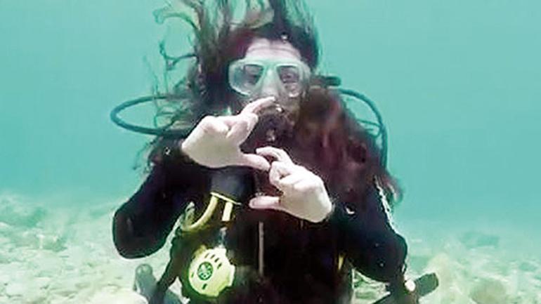 Dalgıçların 17 işaretli sualtı dili