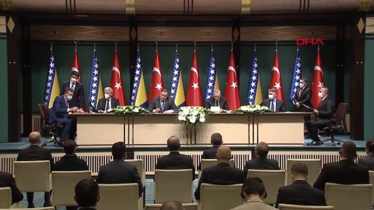 Son dakika haberi: Bosna Hersekten önemli ziyaret Erdoğandan işbirliği ve üçlü zirve açıklaması