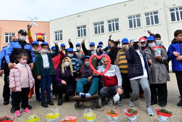 Polisler, özel çocuklarla buluştu