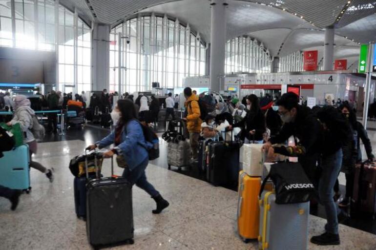 İstanbul Havalimanı pandemideki en yoğun gününü yaşadı