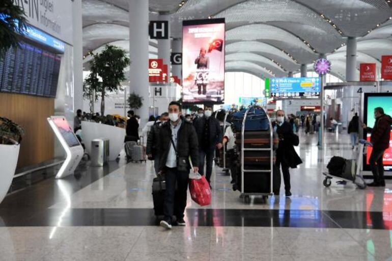 İstanbul Havalimanı pandemideki en yoğun gününü yaşadı
