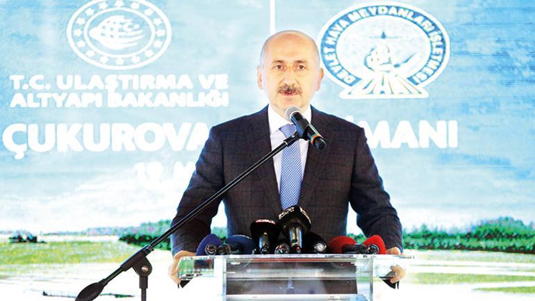 Çukurova havalimanı 2022’de hizmete giriyor