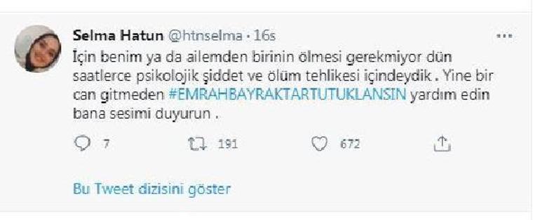 Dayısı tarafından rehin alındı Sosyal medyadan yardım istedi