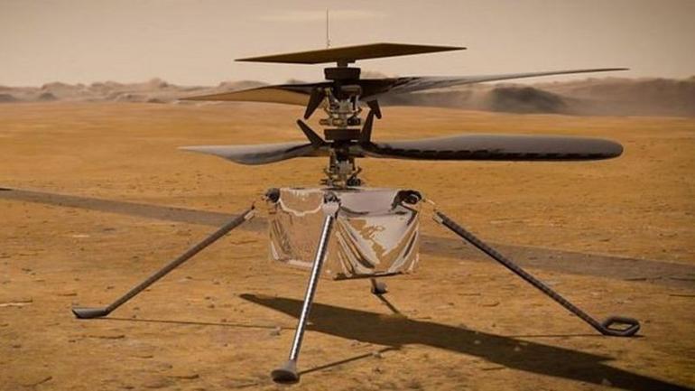 NASA, Nisan başında Kızıl Gezegen'de helikopter uçuracak