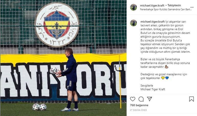 Son Dakika: Michael Kraft, Fenerbahçe'de kaldığını duyurdu!