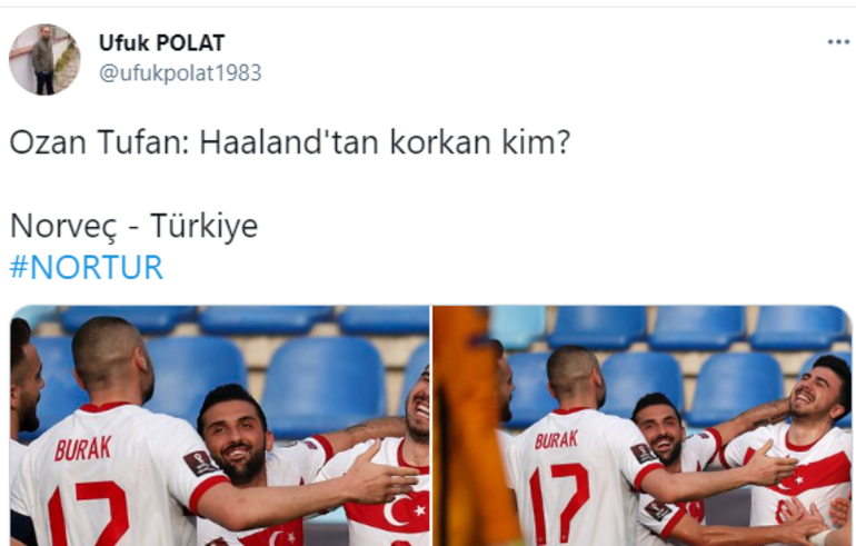 Norveç-Türkiye maçında Ozan Tufan golünü attı, sosyal medya yıkıldı! Milli takımda bir ilk, Alexander Sörloth...