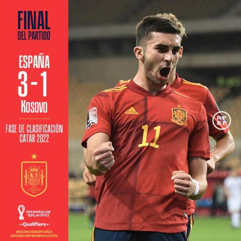 Son Dakika: İspanya'dan Kosova'ya büyük saygısızlık! Maç oynanırken ekranda...