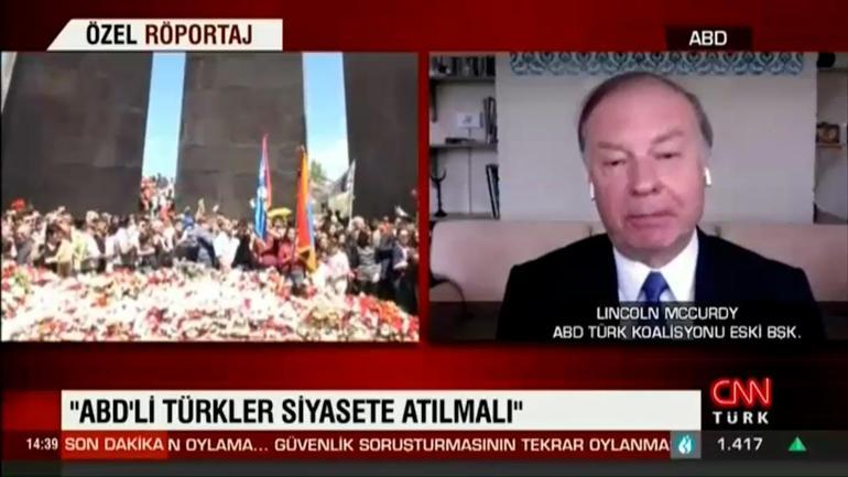 "Hedefimiz 2023'e kadar bir Türk'ü Kongre'ye sokmak"