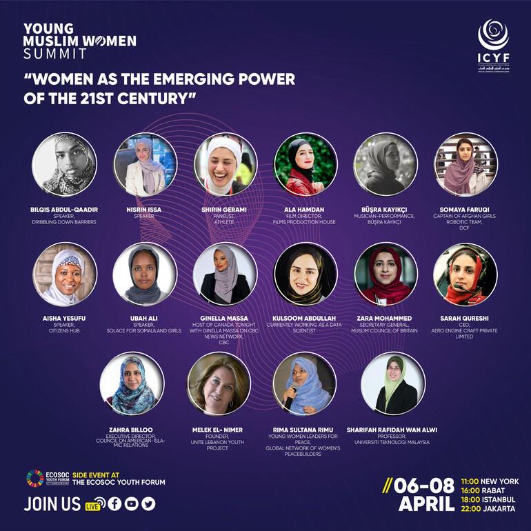 Dünyada ilklere imza atan Müslüman kadınlar zirvede buluşuyor