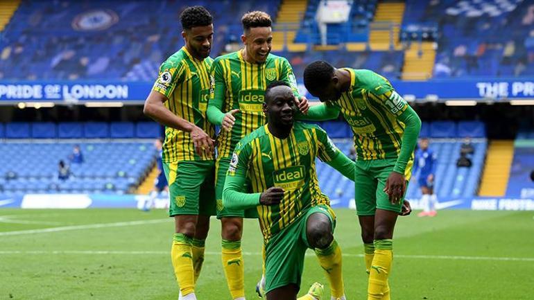 West Bromwich'te Mbaye Diagne attı, Chelsea yıkıldı! 7 gol...