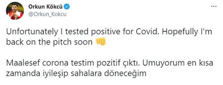 Son dakika: Milli futbolcu Orkun Kökçü koronavirüse yakalandı!