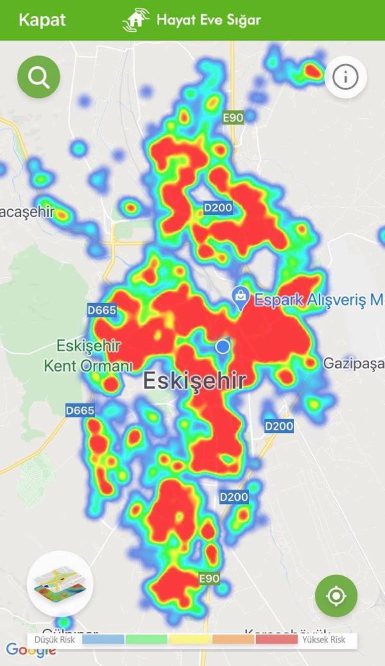 Eskişehirde vaka sayılarında korkutan yükseliş