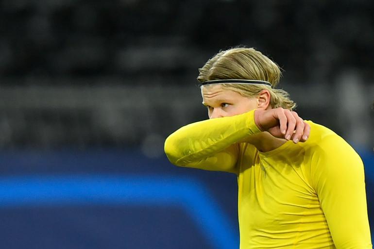 Borussia Dortmund'da Erling Haaland kayıp! İzleyenler inanamıyor...