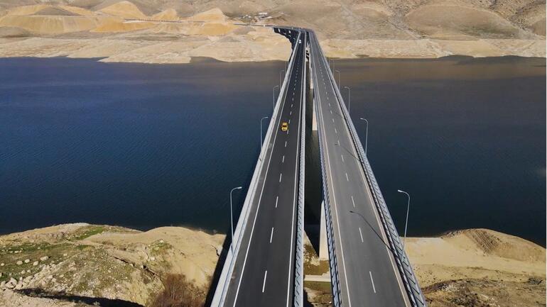 Hasankeyf-2 Köprüsü açıldı Cumhurbaşkanı Erdoğan: Her ay yeni rekorların haberini alıyoruz