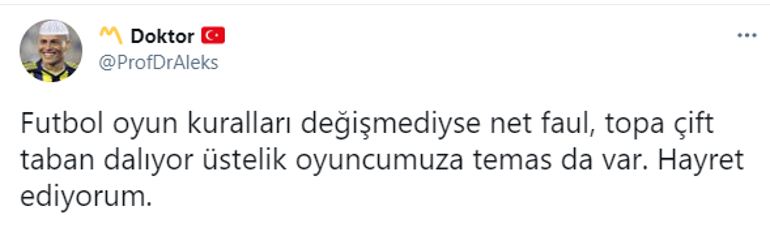 Başakşehir-Fenerbahçe maçında Cüneyt Çakır'a büyük tepki! Gol sonrası Mert Hakan Yandaş ve oyuncular...