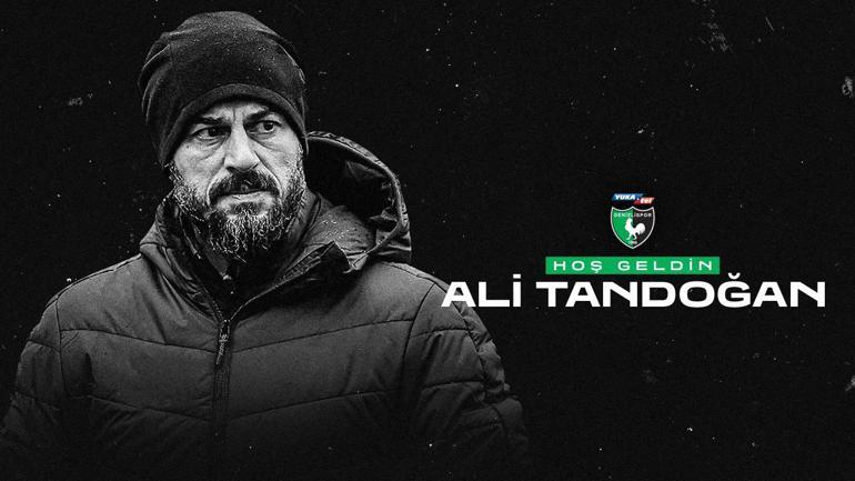 Son Dakika: Yukatel Denizlispor'da Ali Tandoğan dönemi!