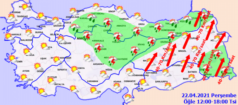 son dakika haberler meteoroloji illeri tek tek siraladi saganak yagis uyarisi