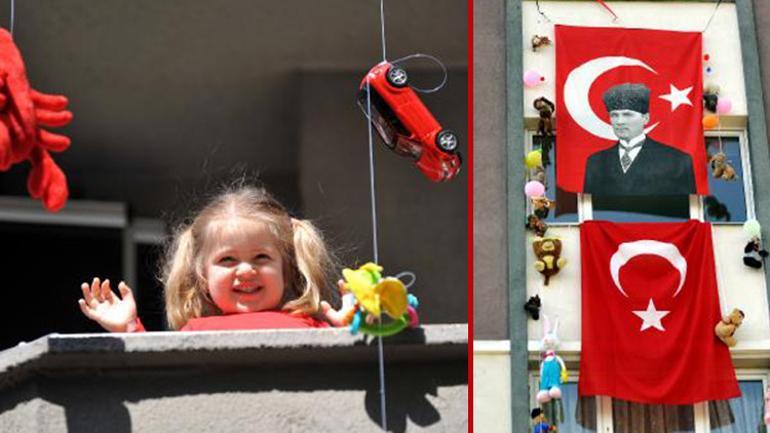 23 Nisan tüm Türkiyede coşkuyla kutlandı