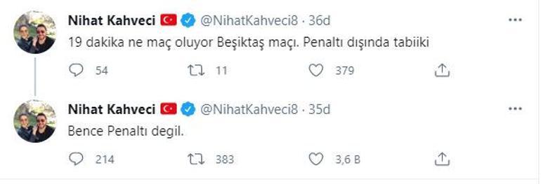 Beşiktaş-Kayserispor maçında Cüneyt Çakır'ın kararının ardından sosyal medya yıkıldı! Nihat Kahveci'den paylaşım...