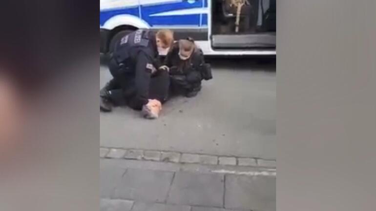 Almanya’da polis şiddeti... ‘Bir an nefes alamadım, aklıma Floyd geldi’