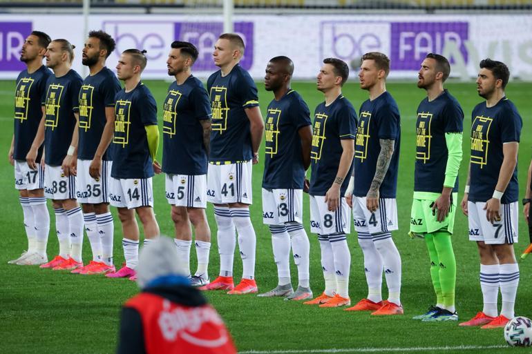 Fenerbahçeden Avrupa Süper Ligine protesto Maç öncesi o tişörtler...