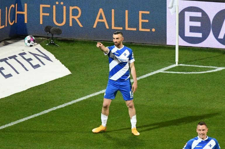 Darmstadt'ta Serdar Dursun şov sürüyor! Takımını yine galibiyete taşıdı