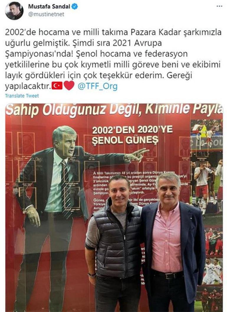 Mustafa Sandal, Tarkan'dan önce davrandı! Şenol Güneş istemişti, müjdeyi verdi